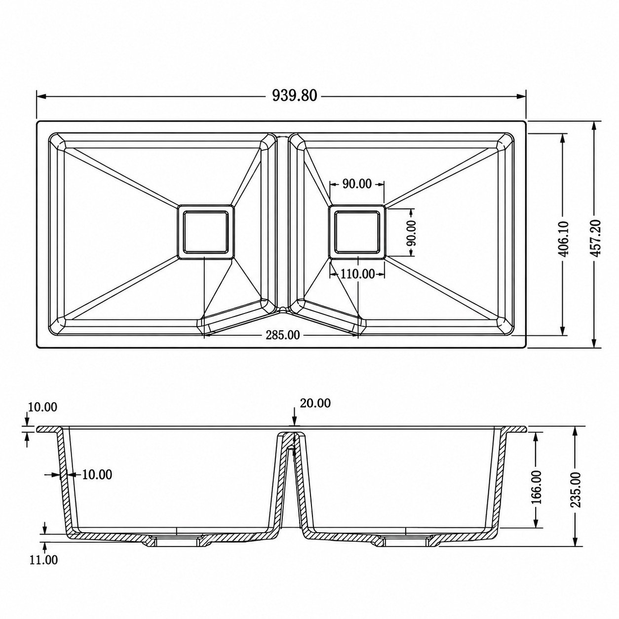 OXO-VERTEX DUO, quartz (view 2)